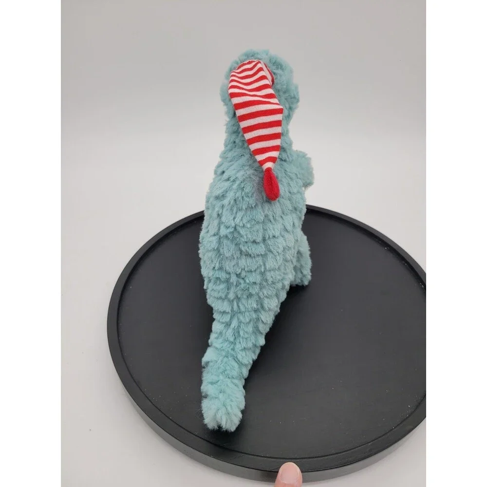 Manhattan Toy Little Jurassics Nibble T-Rex Plush Stuffed Animal Dinosaur Bluish